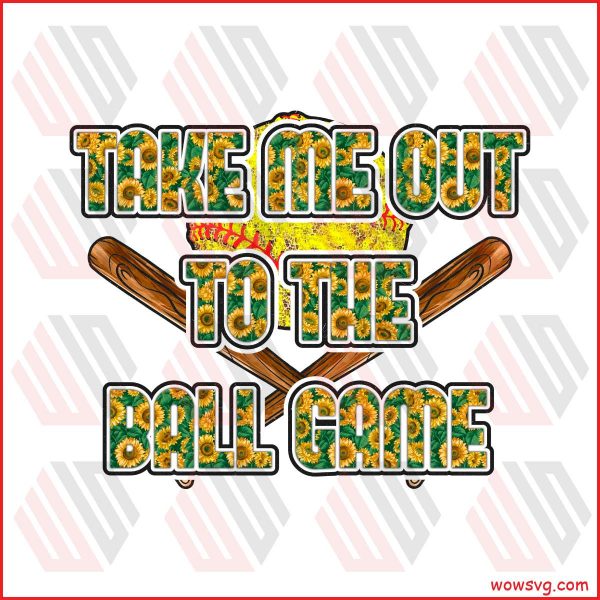 Take Me Out To The Ball Game PNG CF090422023