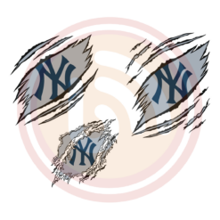 New York Yankees Ripped Baseball Bundle Digital Download File