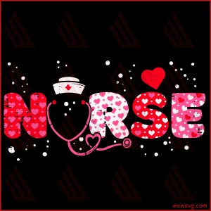 Nurse Valentines Day Svg SVG070122021