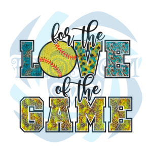 For The Love Of The Game PNG CF070422021