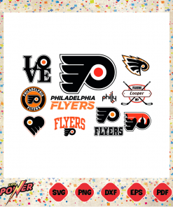 NHL Philadelphia Flyers Bundle Svg Instant Download