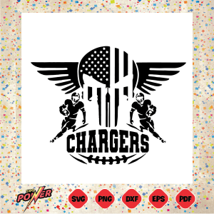 Los Angeles Charhers Logo Svg Instant Download, Sport Svg