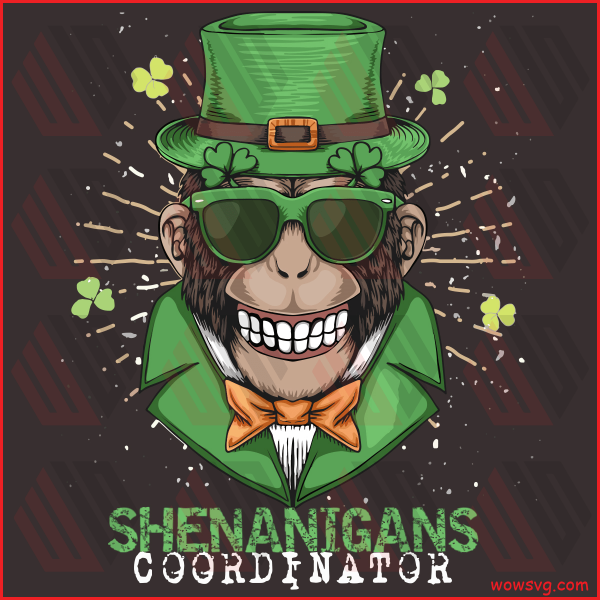 Shenanigans Coordinator St Patricks Day Svg SVG220122008