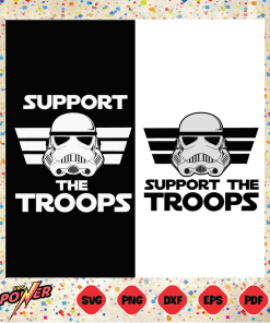 Support The Troops Bundle Svg Instant Download, Star Wars Svg