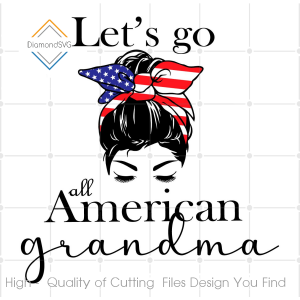 4th Of July Design USA flag SVG