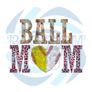 Ball Mom With Heart PNG CF310322013