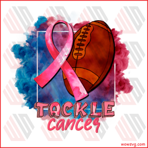 Tackle Cancer Sport PNG CF070322012