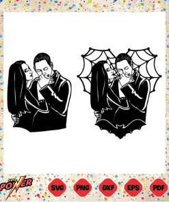 Addams Family Bundle Svg Instant Download, Movies Svg