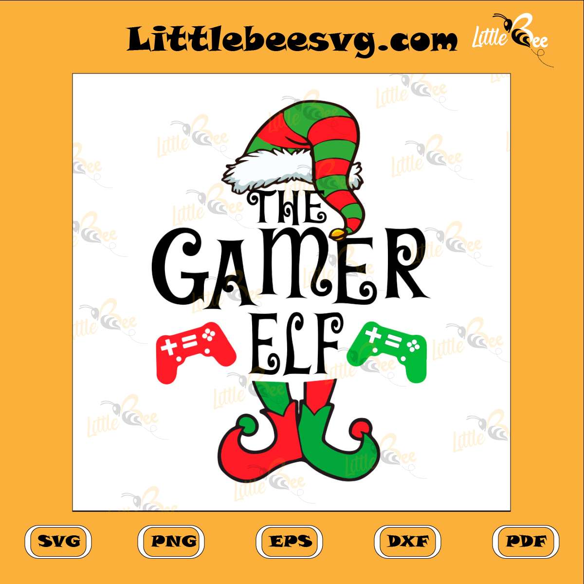 the-gamer-elf-christmas-cutting-file-christmas-game