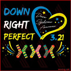 World Down Syndrome Day Awareness Cricut Svg