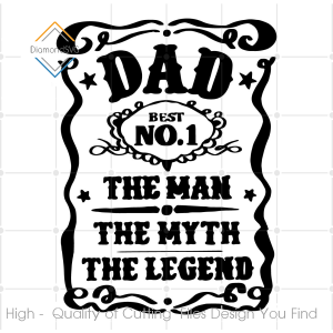 Father's Day Best Daddy SVG