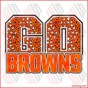 Go Cleveland Browns PNG CF230322005