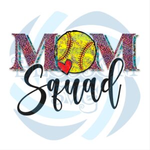 Mom Squad Sport Softball PNG CF090422004