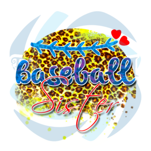 Leopard Baseball Sister PNG CF280322016