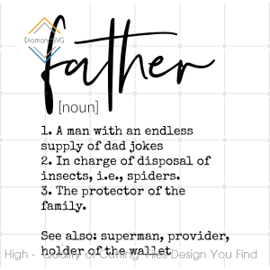 Father's Day Dad's Definition SVG