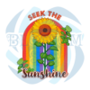 Retro Seek The Sunshine PNG CF050322036