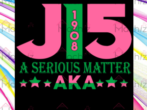 A Serious Matter 1908 J15 Svg Files, Pink And Green Svg