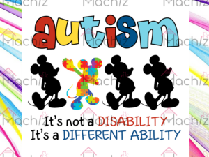 Autism Is A Different Ability Svg Files