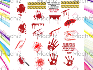 Blood Stains Are Red Bundle Svg Files, Halloween Svg