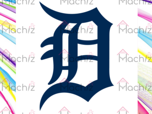 MLB Detroit Tigers Football Team Logo Svg Files