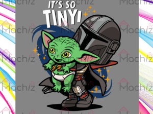 Its So Tiny Baby Yoda Svg Files, Baby Yoda Svg, Star Wars Svg