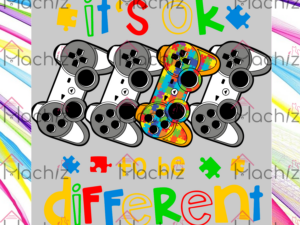 Its Okay To Be Different Svg Files, Autism Boys Svg