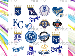 Kansas City Royals Logo Bundle Svg Files, Royals Svg
