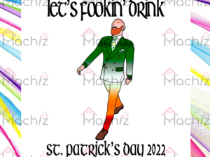 Let's Fookin Drink Svg Files, St Patricks Day 2022 Svg