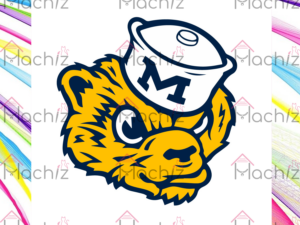 NCAA Michigan Wolverine Svg Files, Football Team Svg