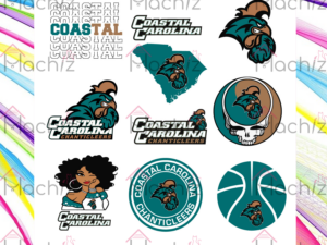 Coastal Carolina Chanticleers Bundle Svg Files, NCAA Svg