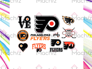 Philadelphia Flyers Bundle Svg Files, NHL Svg