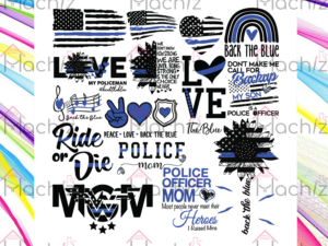 Police Week Is Coming Svg Files, Sunflower Quotes Svg
