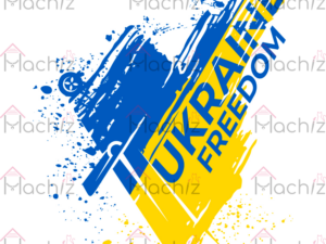 Ukraine Freedom Svg Files, Pray for Ukraine Svg