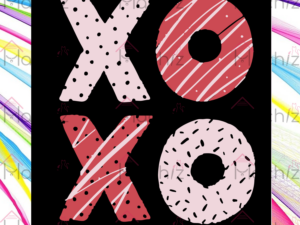 Valentine's Day XOXO Cookies Svg Files, Valentine Svg, XOXO Svg