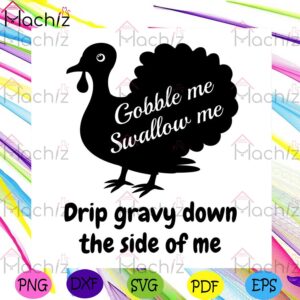 Black Turkey And Thanksgiving Quote Cutting Printing File
