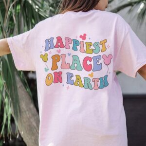 happiest-place-on-earth-shirt-cute-disney-shirt-disneyland-image-1