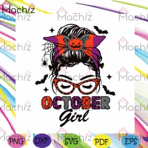 halloween-messy-bun-svg-october-girl-best-graphic-design-file
