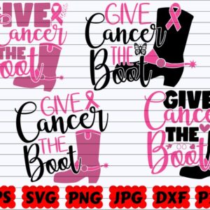 give-cancer-the-boot-svg-cancer-awareness-svg-cancer-image-1