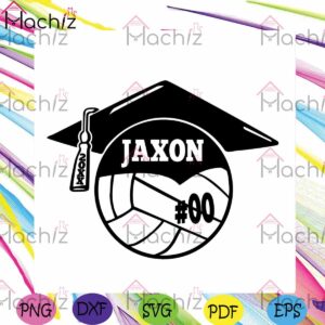 volleyball-graduation-cap-jaxon-svg-files-for-cricut-sublimation-files