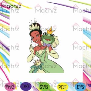 Disney Tiana The Princess and the Frog SVG Graphic Designs Files