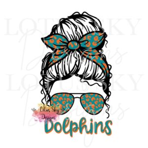 dolphins-leopard-messy-bun-instant-download-svg-and-png-image-1