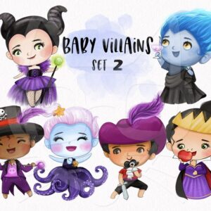 baby-villains-clipart-set-2-instant-download-png-file-300-image-1