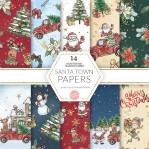 santa-town-digital-papers-christmas-seamless-patterns-high-image-1