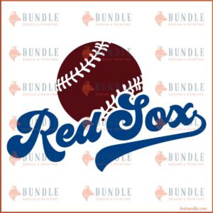 MLB Boston Red Sox Baseball Team Lovers SVG Design