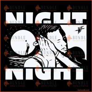 Warriors Stephen Curry Night Night Baseball SVG Design