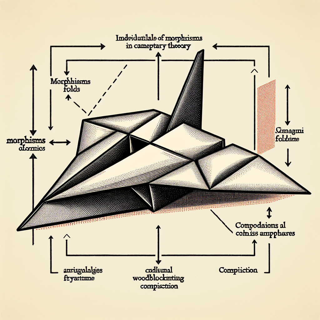 Understanding the Composition of Morphisms in Category Theory: The Origami Airplane Metaphor