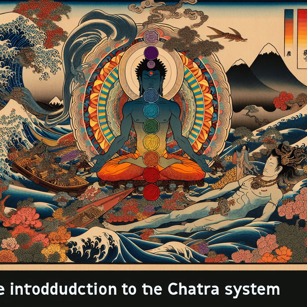 Create an image representing the introduction to the Chakra system.