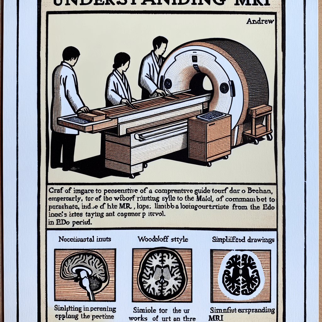 Create an image that depicts a comprehensive guide to understanding MRI for a person named Andrew.