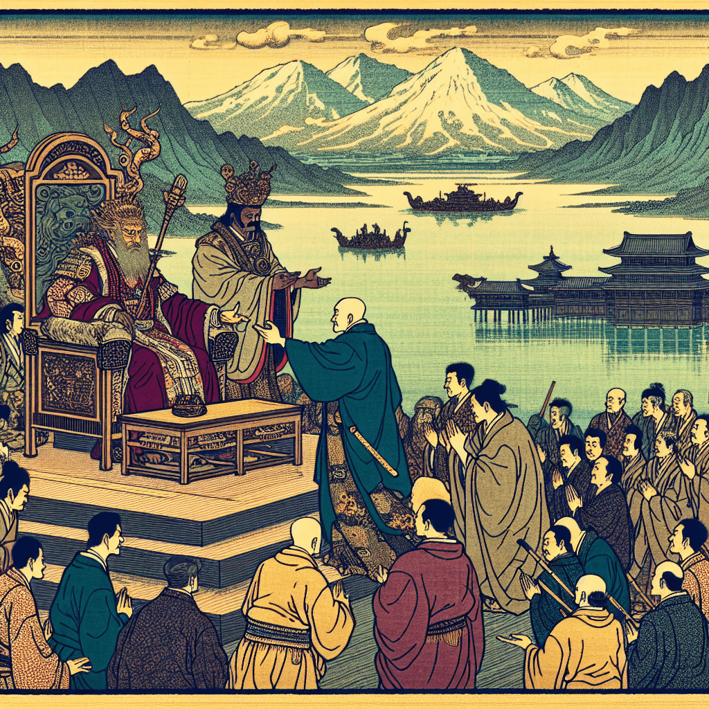 Depict the interaction between King Ahab and Prophet Micaiah, illustrating the dynamics of kings and prophets.