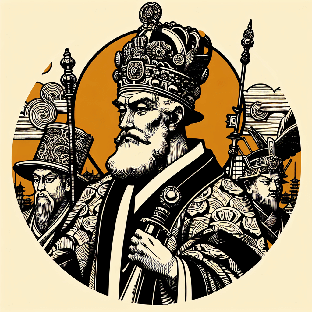 Design an image depicting Prophet Samuel, the last judge and kingmaker.
